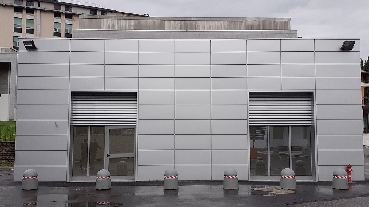 Rivestimenti facciate in alluminio